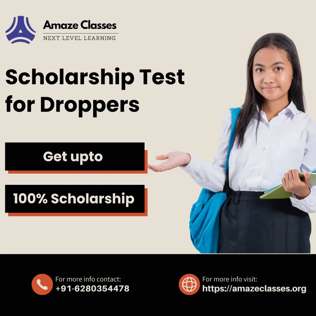 Scholarship test for neet 2024 droppers